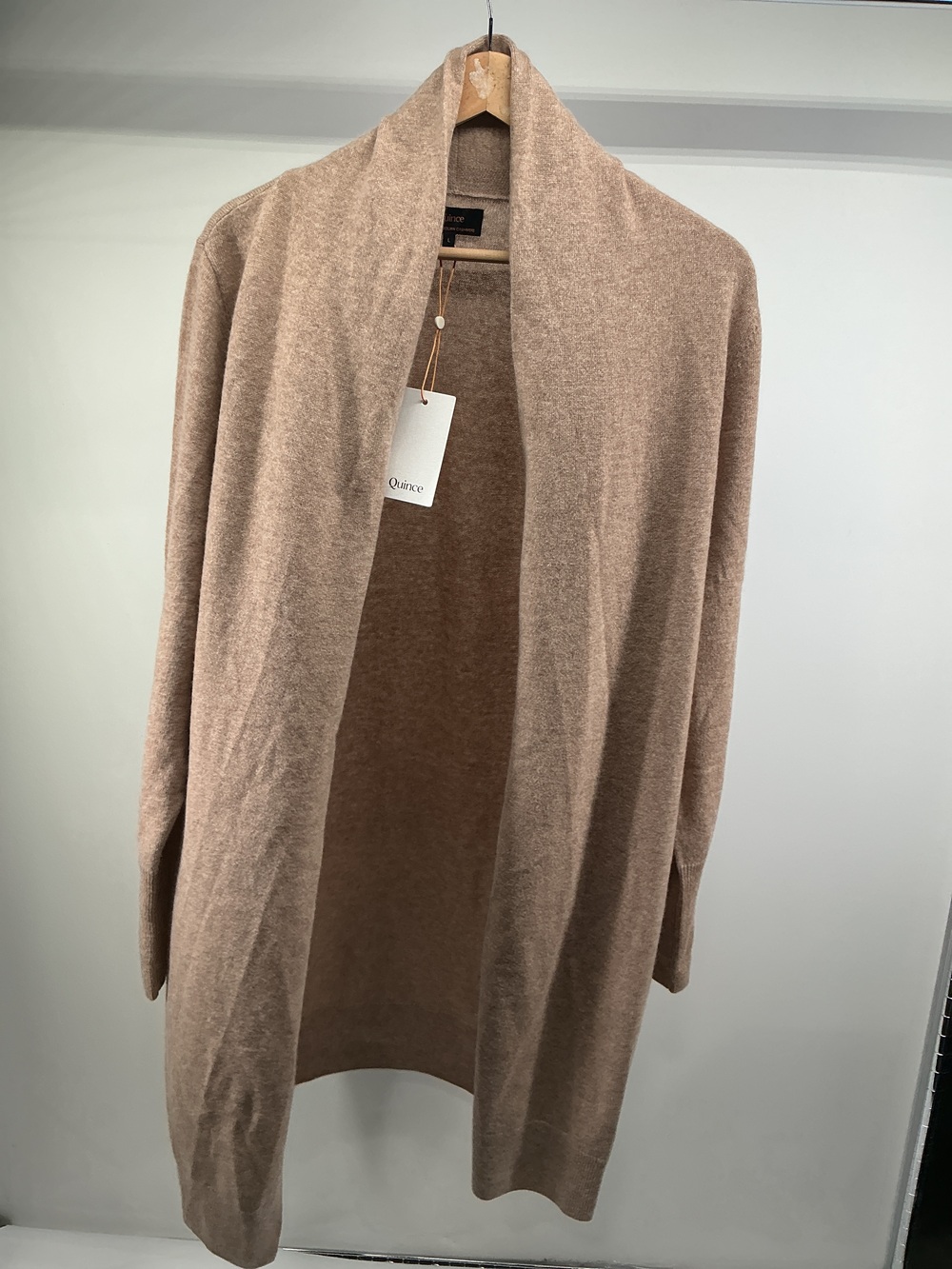 Mongolian Cashmere Duster Cardigan Sweater